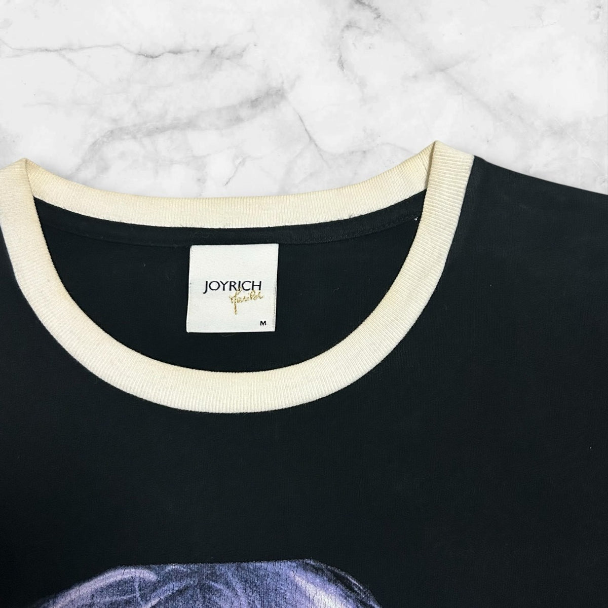 JOYRICH graphic T-SHIRT BLACK
