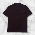 LANVIN BURGUNDY POLO SHIRT