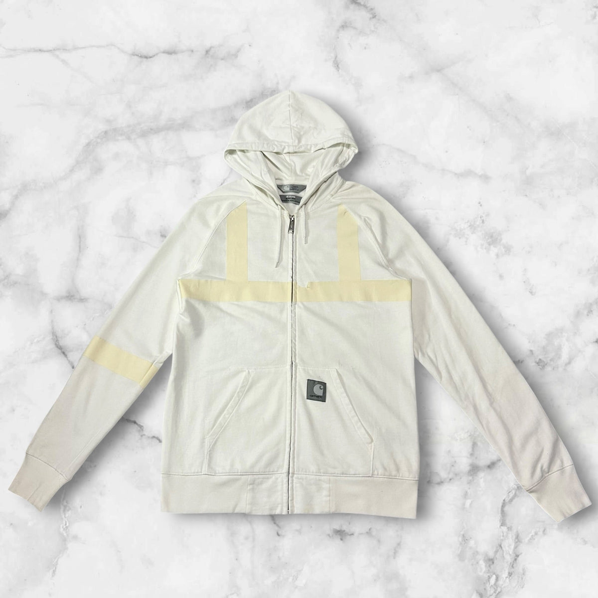CARHARTT × SLAM JAM 25TH WHITE ZIP  PARKER