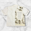 NO BRAND
QUEEN ELIZABETH CAMP COLLAR SHIRT WHITE