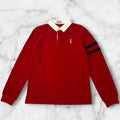 DAG NAP RUGGER POLO SHIRT RED