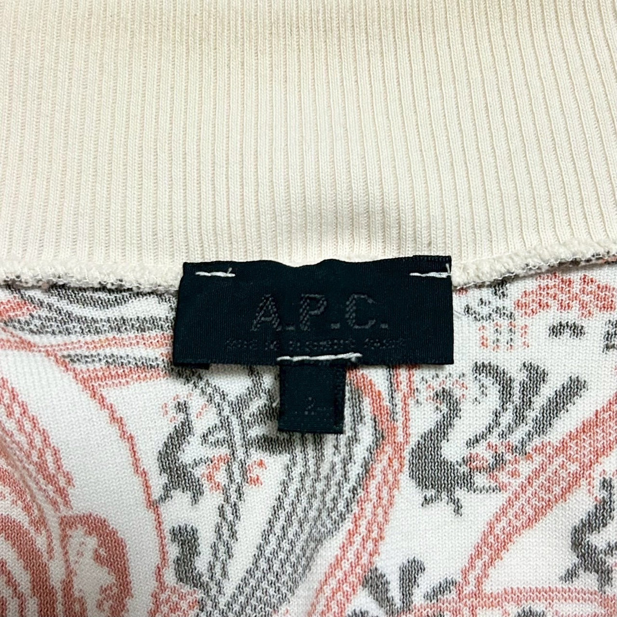 A.P.C. ZIP SWEATER