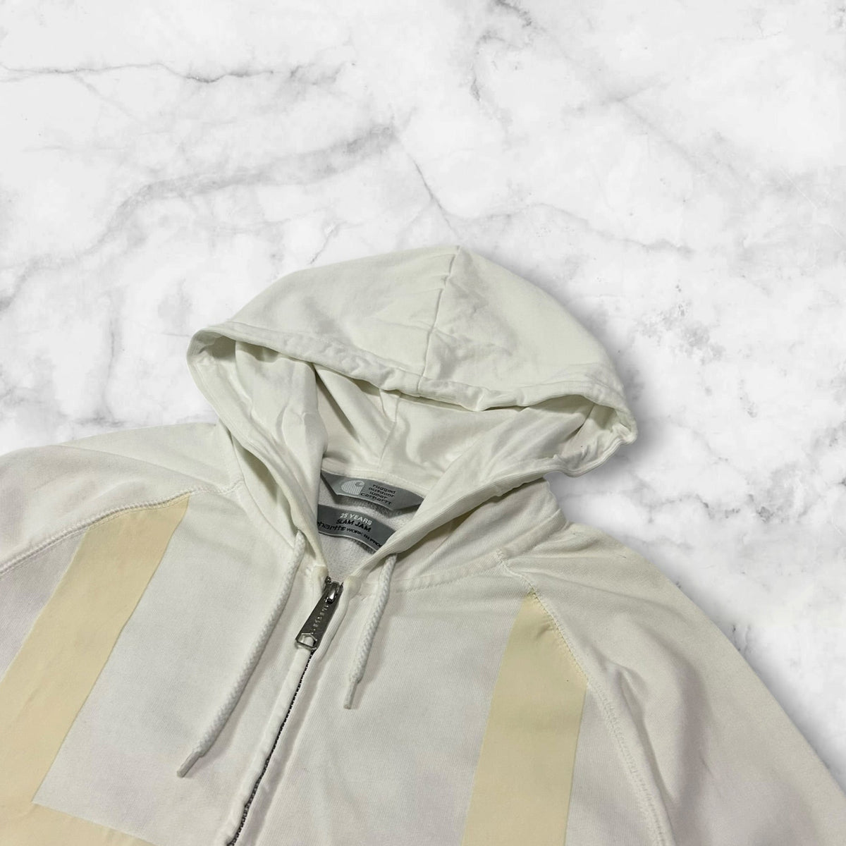 CARHARTT × SLAM JAM 25TH WHITE ZIP  PARKER