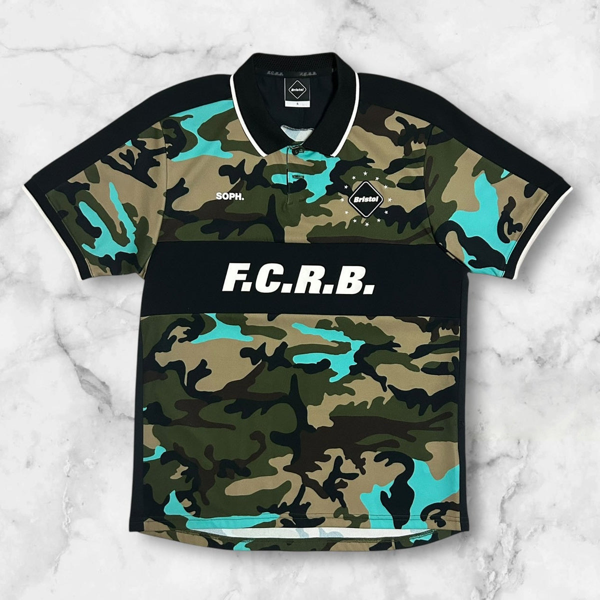 BIRSTOL CAMO POLO SHIRT