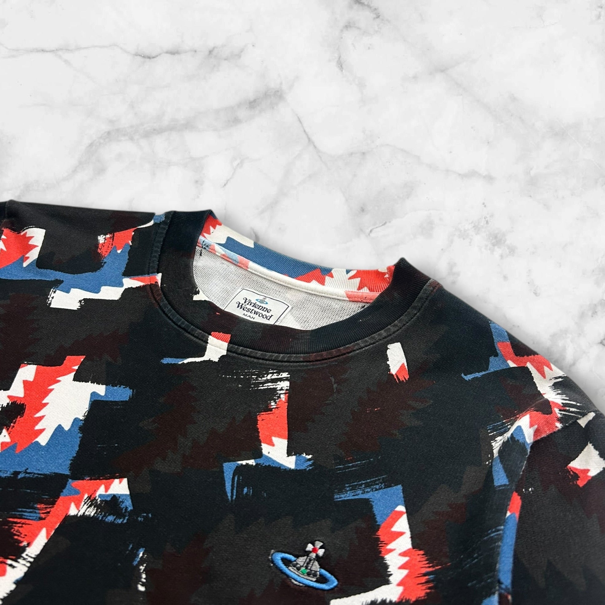 VIVIENNE WESTWOOD GRAPHIC PRINT CREWNECK