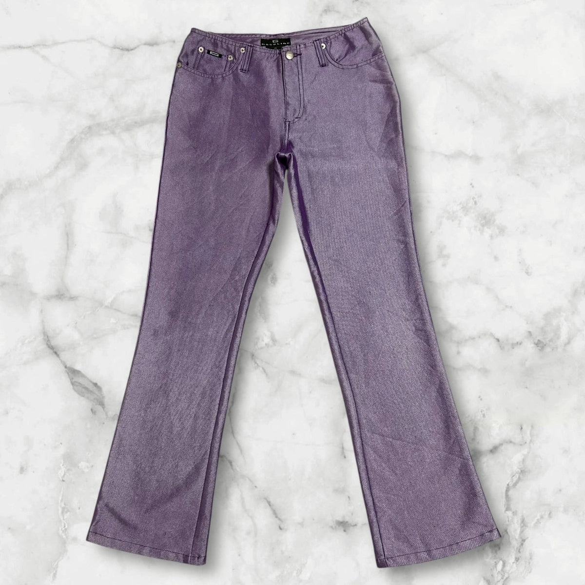 GASOLINE STRAIGHT PURPLE PANTS
