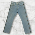 MISBHV STUDDED STRAIGHT DENIM PANTS