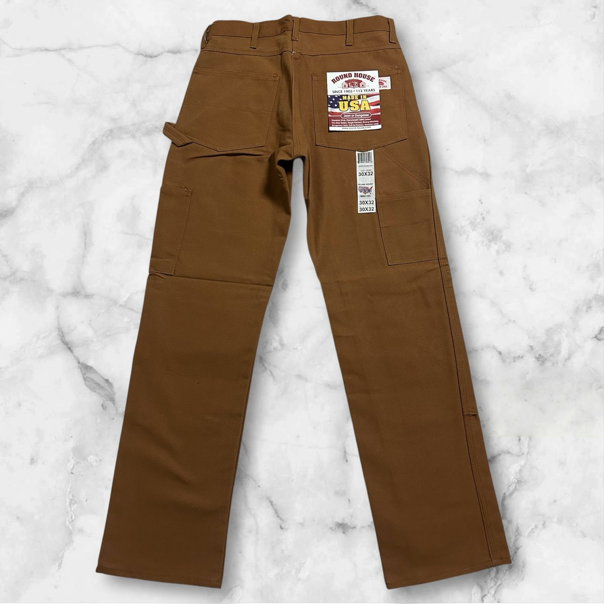 ROUND HOUSE PAINTER PANTS BROWN