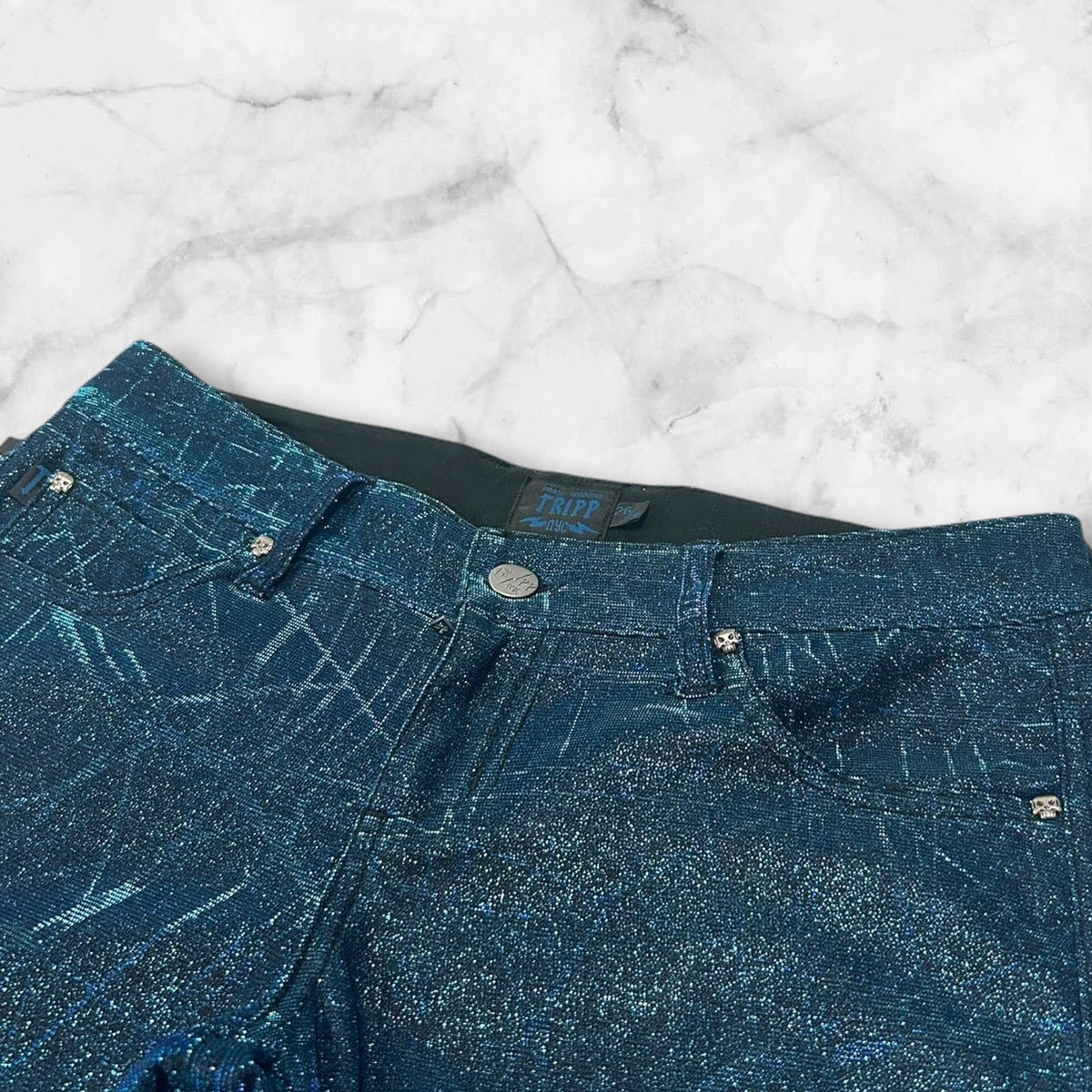 TRIPP NYC
GRITTER SKINNY JEANS
