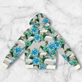 PHENOMENON TROPICAL HIBISCUS ZIP-UP HOODIE
