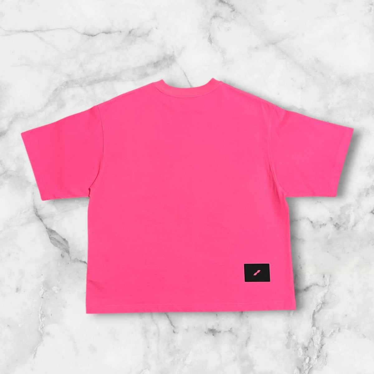 NO BRAND GRAPHIC T-SHIRT NEON PINK