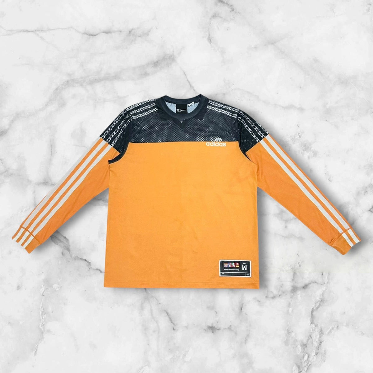 ADIDAS ALEXANDERWANG MESH PANEL JERSEY