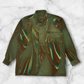 ABSTRACT PATTERN SHIRT GREEN