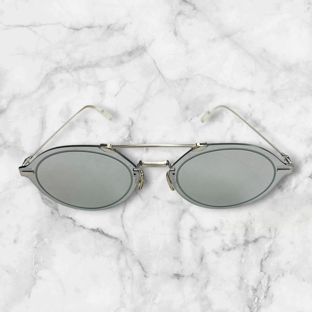 CHRISTIAN DIOR SUNGLASSES SILVER