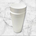 DOUBLE CUP 20oz 2PIECE FOAM CUP