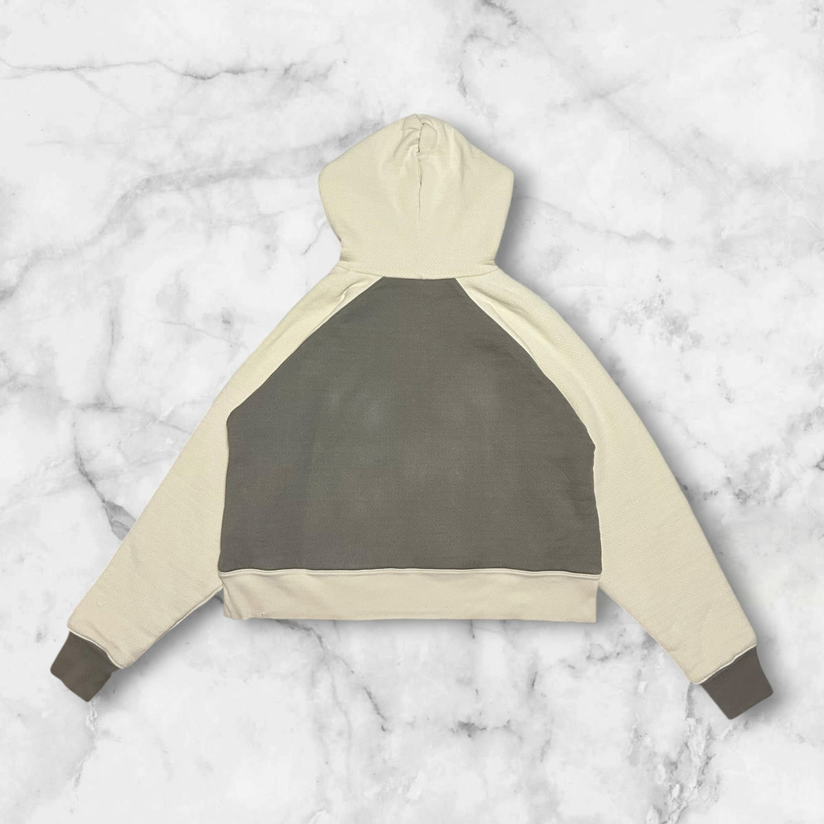 RAEY TWO TONE HOODIE